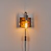 Mallard Vägglampa Trä ljus, Silver, 1-ljuskällor