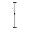 Lucide CHAMPION Golvlampa, Golvlampa LED Svart, 2-ljuskällor