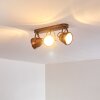 Butikon Taklampa, Takstrålkastare Rostfärger, 3-ljuskällor