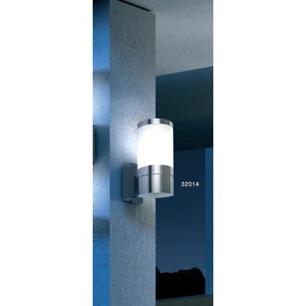 Globo XELOO Utomhusbelysning, Vägglampa Rostfritt stål, 1-ljuskällor main product photo