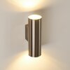 Brachy Vägglampa LED Rostfritt stål, 2-ljuskällor