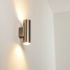 Brachy vägglampa utomhus, Vägglampa LED Färg i rostfritt stål, 2-ljuskällor