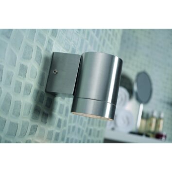 Nordlux TIN Utomhusbelysning, vägglampa utomhus Aluminium, 1-ljuskällor