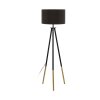 Eglo BIDFORD Golvlampa, Golvlampa Brun, 1-ljuskällor