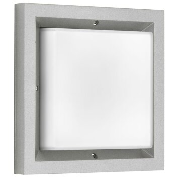 Albert Lampor 6411 Utomhusbelysning, vägglampa utomhus LED Silver, 1-ljuskällor