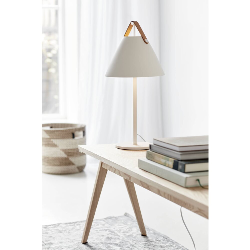 Design For The People by Nordlux STRAP Bordslampa Vit, 1-ljuskällor main product photo