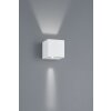 Trio Lampor ADAJA vägglampa utomhus, Vägglampa LED Vit, 2-ljuskällor