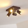 Zuoz Taklampa, Takstrålkastare Krom, Rostfärger, 4-ljuskällor