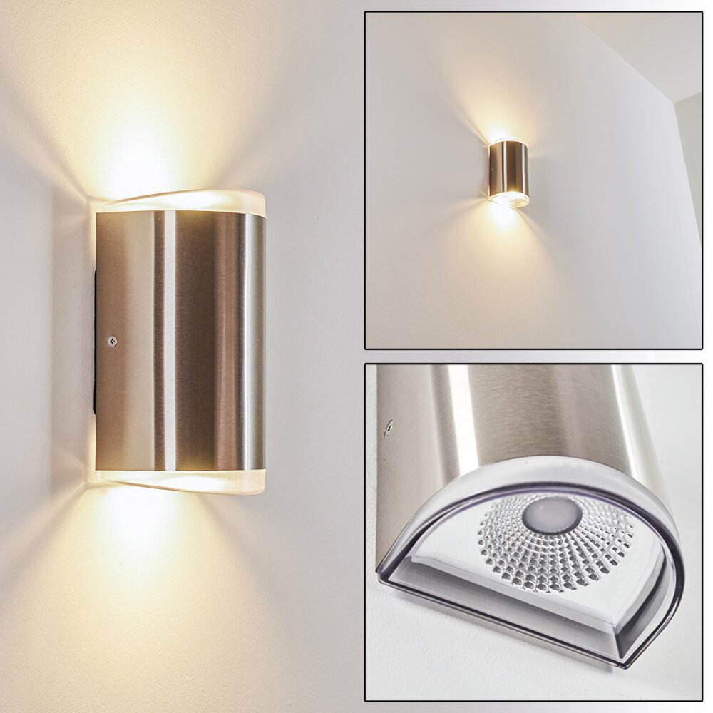 Rumar Vägglampa LED Rostfritt stål, 1-ljuskällor main product photo