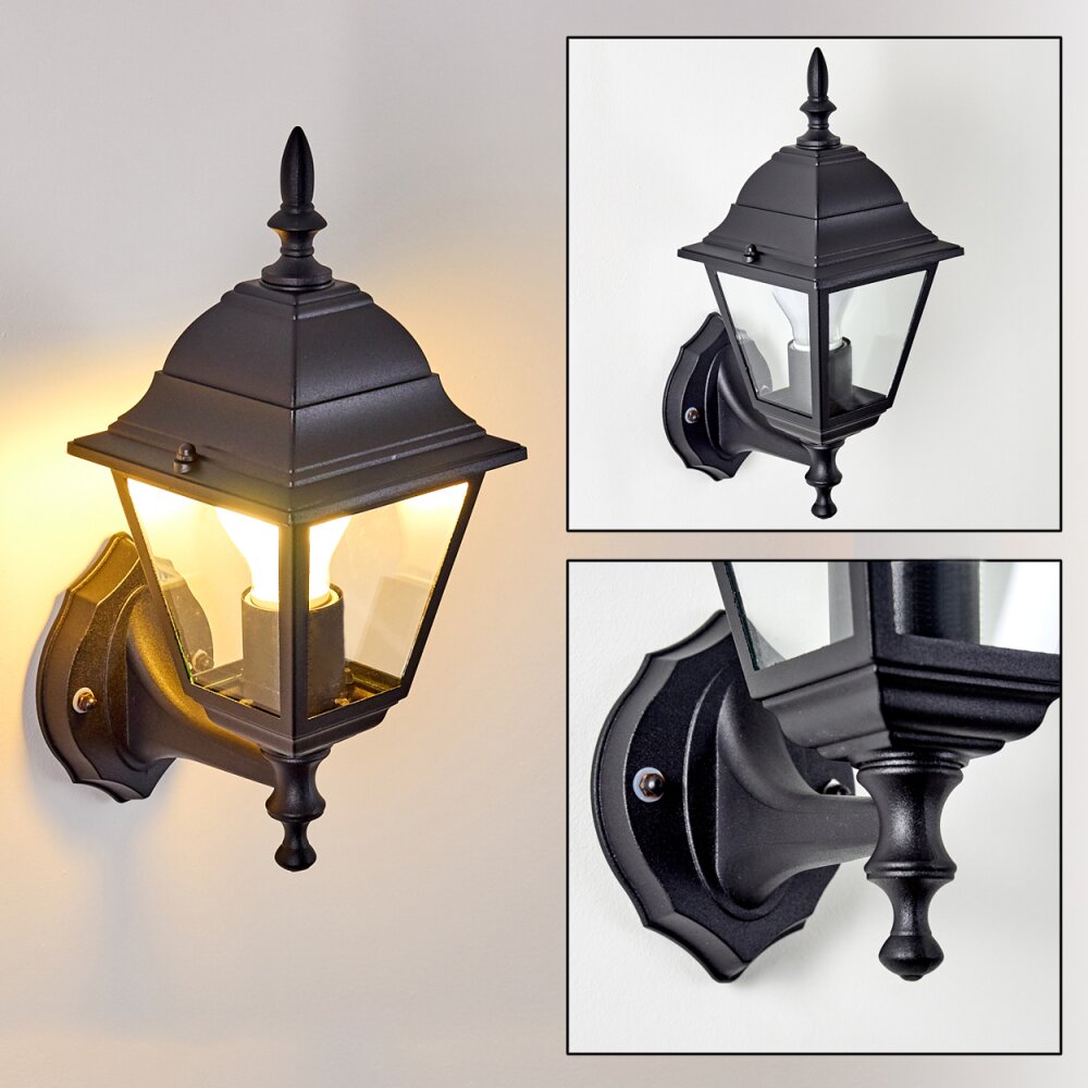 Murto Vägglampa Svart, 1-ljuskällor main product photo
