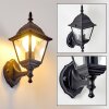 Murto vägglampa utomhus, Vägglampa Svart, 1-ljuskällor