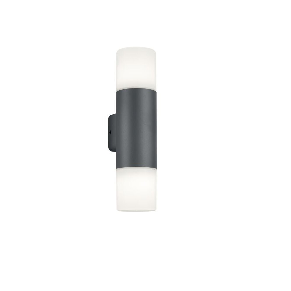 Trio Lampor HOOSIC Vägglampa Antracit, 2-ljuskällor main product photo