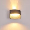 Romo Vägglampa LED Antracit, 1-ljuskällor