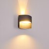Romo vägglampa utomhus, Vägglampa LED Antracit, 1-ljuskällor