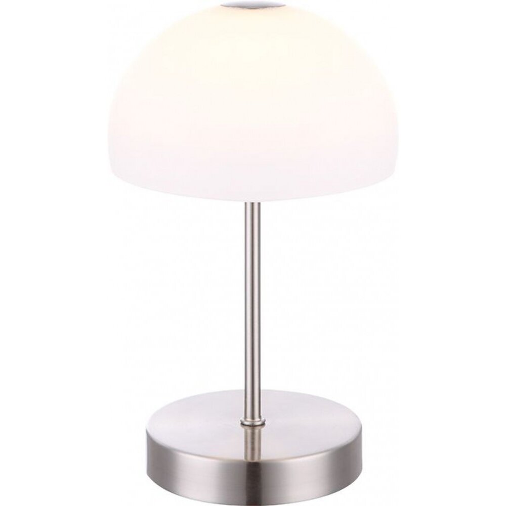 Globo SNOWFLAKE Bordslampa LED Nickel matt, 1-ljuskällor main product photo