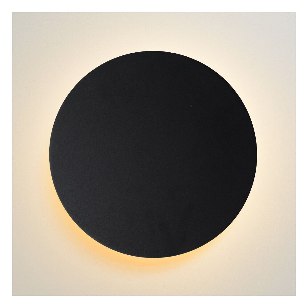 Lucide EKLYPS Vägglampa LED Svart, 1-ljuskällor main product photo