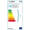 Globo SPACE Vägglampa Krom, Färg i rostfritt stål, Nickel matt, Vit, 2-ljuskällor