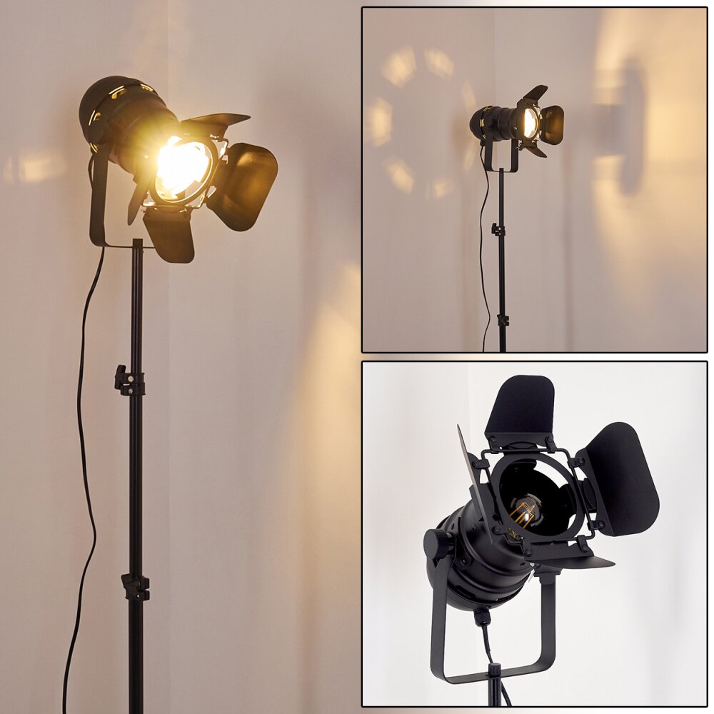 Lichinga Golvlampa Svart, 1-ljuskällor main product photo