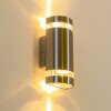 Maturin Vägglampa Rostfritt stål, 2-ljuskällor