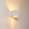 Badajoz Up & Down Lampa, Vägglampa Vit, 1-ljuskällor