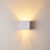 Badajoz Up & Down Lampa, Vägglampa Vit, 1-ljuskällor