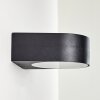 Haderslev vägglampa utomhus, Vägglampa Svart, 1-ljuskällor