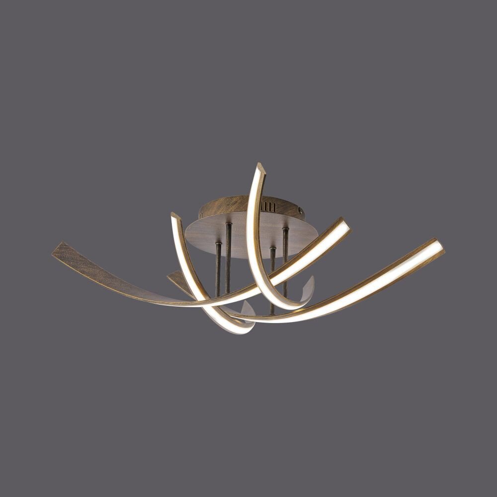 Paul Neuhaus Lampor LINDA Taklampa LED Rostfärger, 4-ljuskällor main product photo