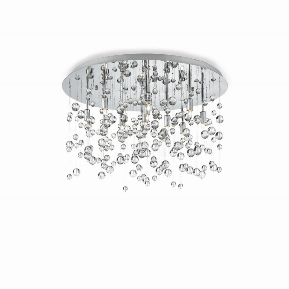 Ideallux NEVE Taklampa Krom, 8-ljuskällor main product photo
