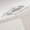 Beken Taklampa LED Nickel matt, 1-ljuskällor