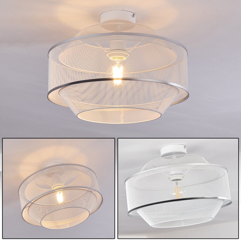 Limassol Taklampa Krom, Vit, 1-ljuskällor main product photo