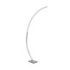 Eglo FRANCA Golvlampa, Båglampor LED Silver, 1-ljuskällor