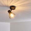 Holbol Taklampa, Takstrålkastare Svart, 1-ljuskällor