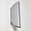 Gatunga vägglampa utomhus, Vägglampa LED Silver, 2-ljuskällor