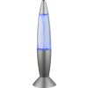 Globo MAGMA Lavalampa, Bordslampa LED Grått, Silver, 6-ljuskällor, Färgväxlare