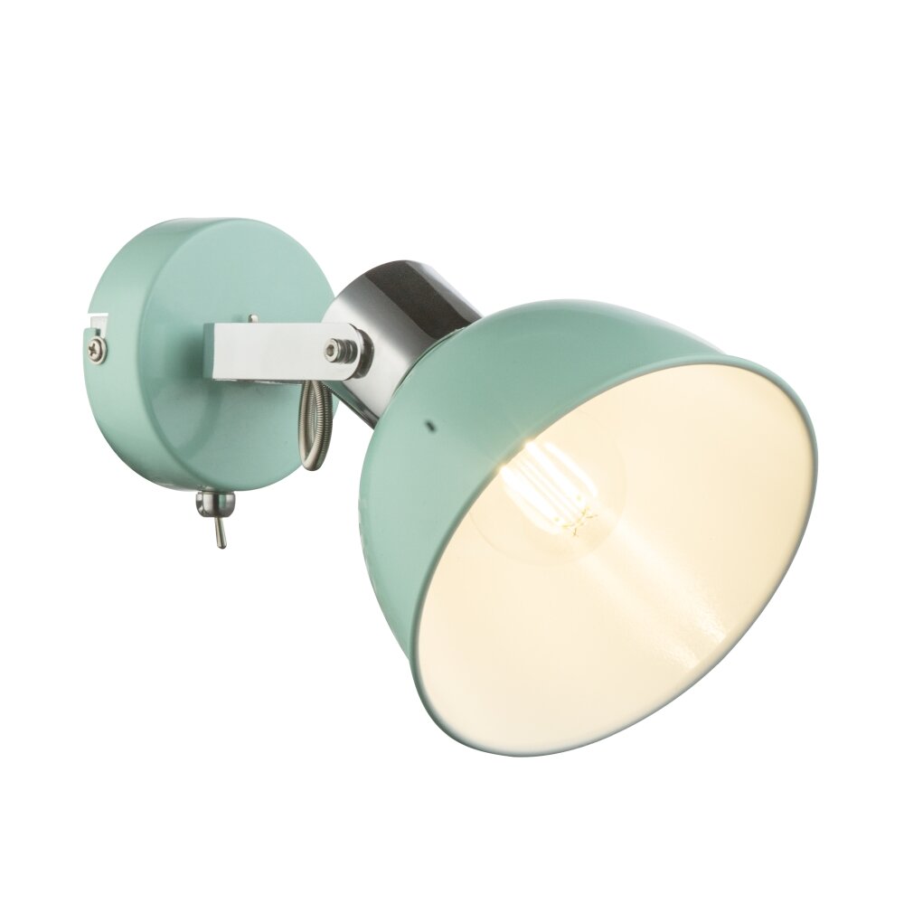 Globo ROLI Väggspotlight Grön, 1-ljuskällor main product photo