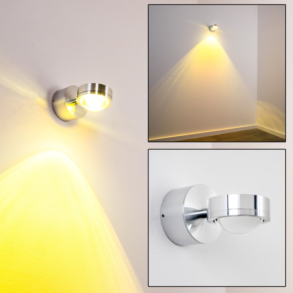 Harare Vägglampa, Vägglampa med lins LED Aluminium, 1-ljuskällor main product photo