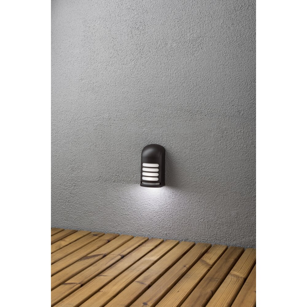 Konstsmide Lampor Prato Vägglampa LED Svart, 1-ljuskällor, Rörelsedetektor main product photo