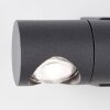 AEG Jedd vägglampa utomhus, Vägglampa LED Antracit, 2-ljuskällor