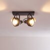 Rahway Taklampa, Takstrålkastare Svart, 2-ljuskällor