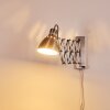 Stranderott Vägglampa, Läslampa Krom, Färg i rostfritt stål, 1-ljuskällor