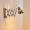 Stranderott Vägglampa, Läslampa Krom, Färg i rostfritt stål, 1-ljuskällor