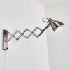 Stranderott Vägglampa, Läslampa Krom, Färg i rostfritt stål, 1-ljuskällor