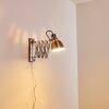 Stranderott Vägglampa, Läslampa Krom, Färg i rostfritt stål, 1-ljuskällor