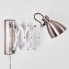 Stranderott Vägglampa, Läslampa Krom, Färg i rostfritt stål, 1-ljuskällor