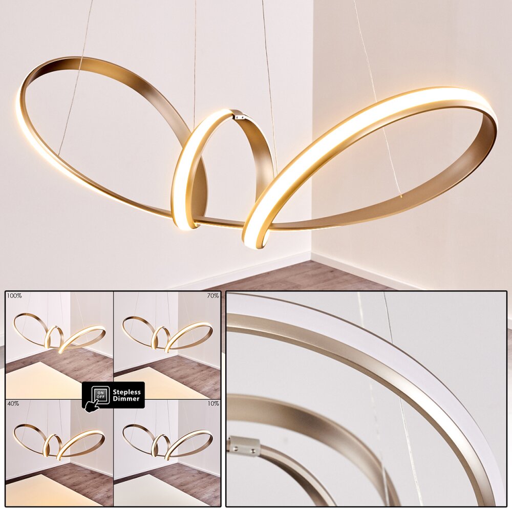 Woyens Pendelbelysning LED Rostfritt stål, 1-ljuskällor main product photo