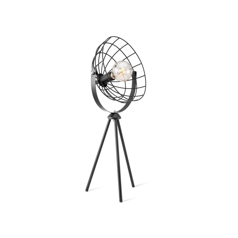 Leuchten Direkt FABIO Bordslampa, Läslampa Svart, 1-ljuskällor main product photo
