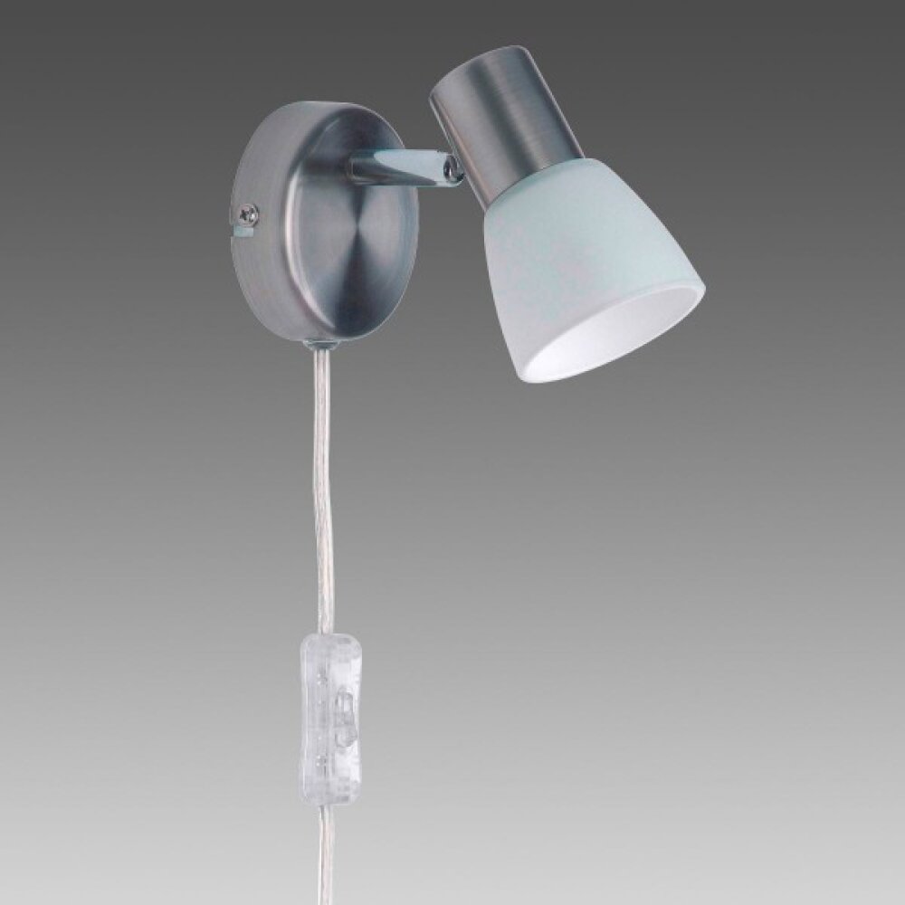 Brilliant Lampor Luca Väggspotlight Vit, 1-ljuskällor main product photo