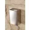 LCD vägglampa utomhus, Vägglampa LED Rostfritt stål, 2-ljuskällor