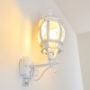 Lentua vägglampa utomhus, Vägglampa Vit, 1-ljuskällor, Rörelsedetektor
