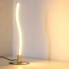 Leuchten Direkt Wave Bordslampa LED Färg i rostfritt stål, 1-ljuskällor